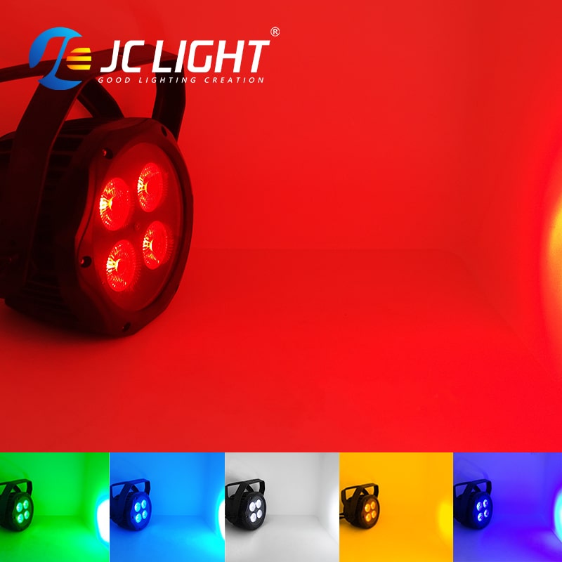 WATERPROOF MINI 4PCS LED PAR LIGHT