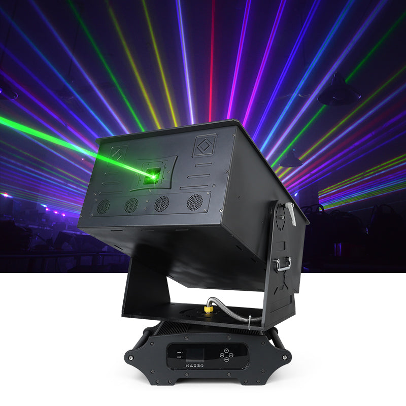 Waterproof Full color animation landmark laser light