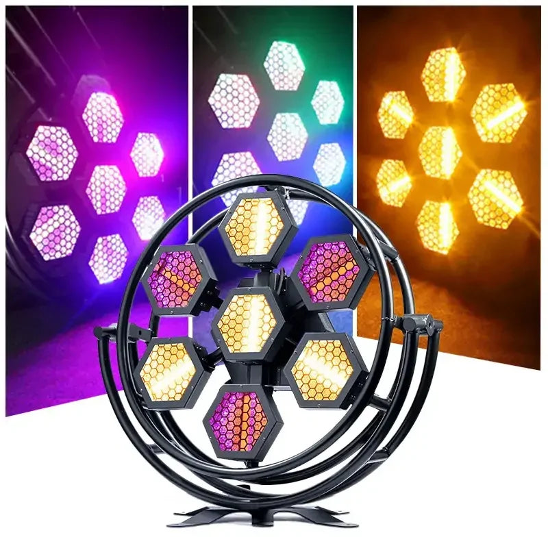 7PCS RETRO STAGE LIGHT