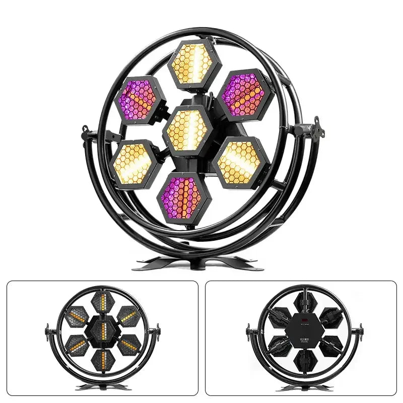 MINI 7PCS RETRO STAGE LIGHT