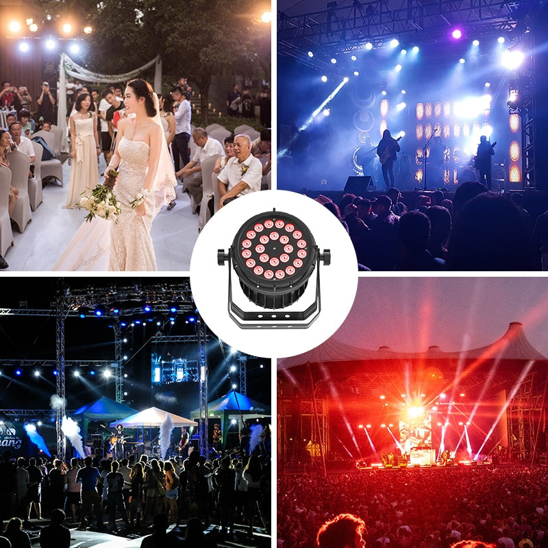 PAR LUCE LED IMPERMEABILE DA 24 PEZZI (MODELLO PRIVATO)