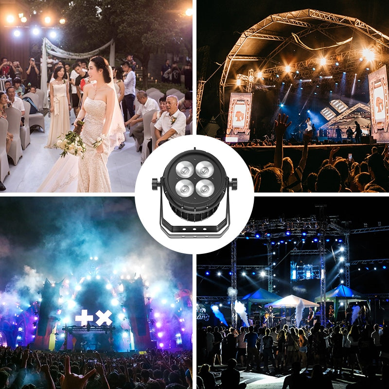 LUCE PAR COB IMPERMEABILE A 4 OCCHI (MODELLO PRIVATO)