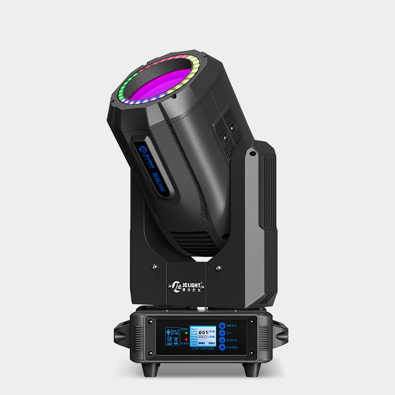 260W/295W BEAM LIGHT WITH LED RING(THE SILVER FOX)