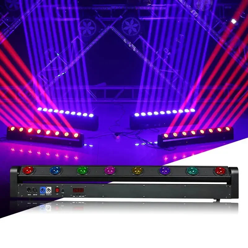 8 Eyes LED Beam Moving Head Bar Light | JC LIGHT
