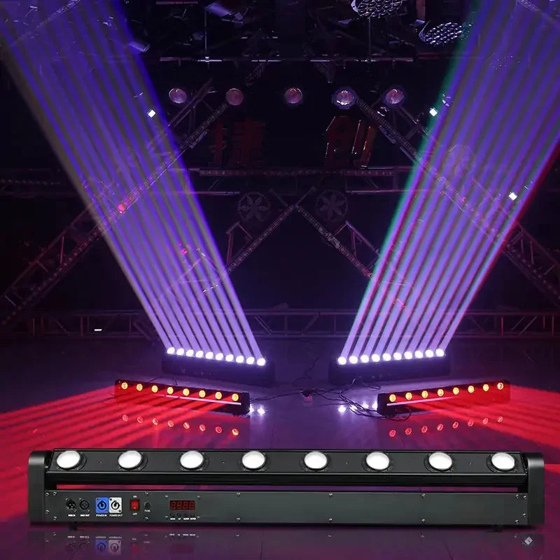 8 Eyes LED Beam Moving Head Bar Light | JC LIGHT