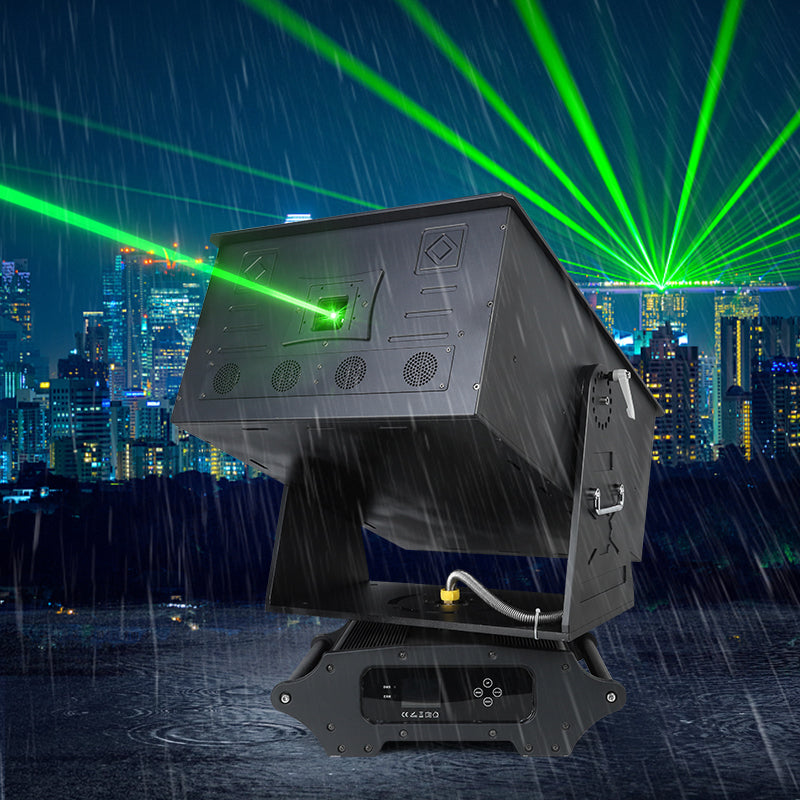 Waterproof Full color animation landmark laser light