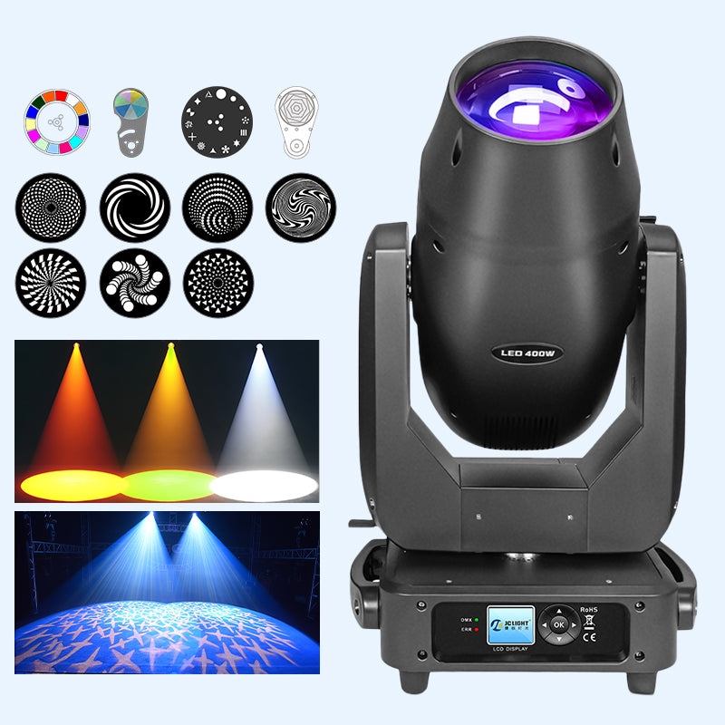 400/460W LED 3IN1 SPOT CMY+CTO MOVING HEAD LIGHT(SNOWWOLF)