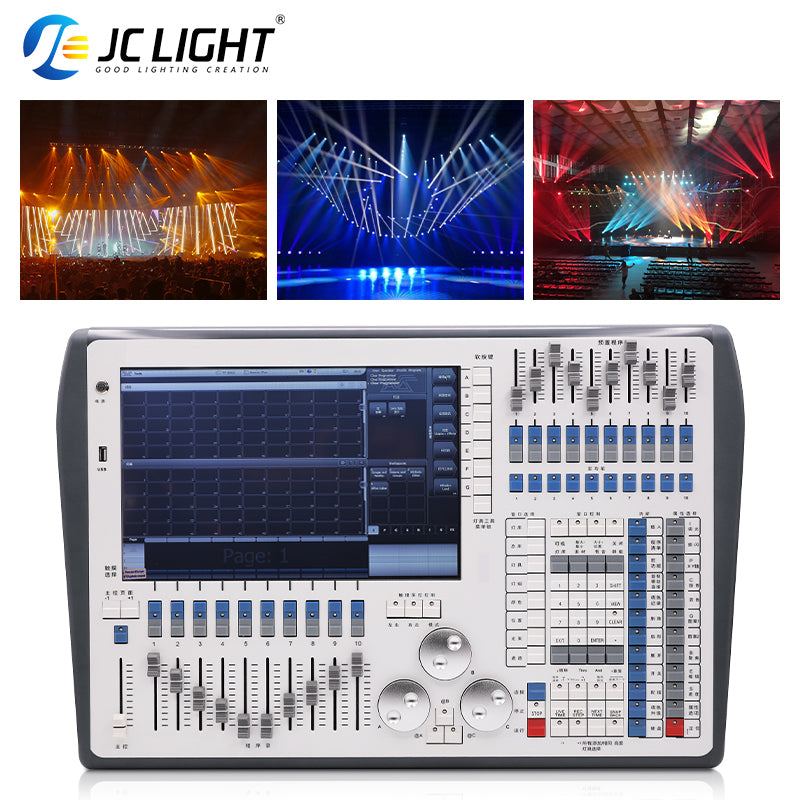 CONSOLE TIGER TOUCH - USCITA DMX 8/12
