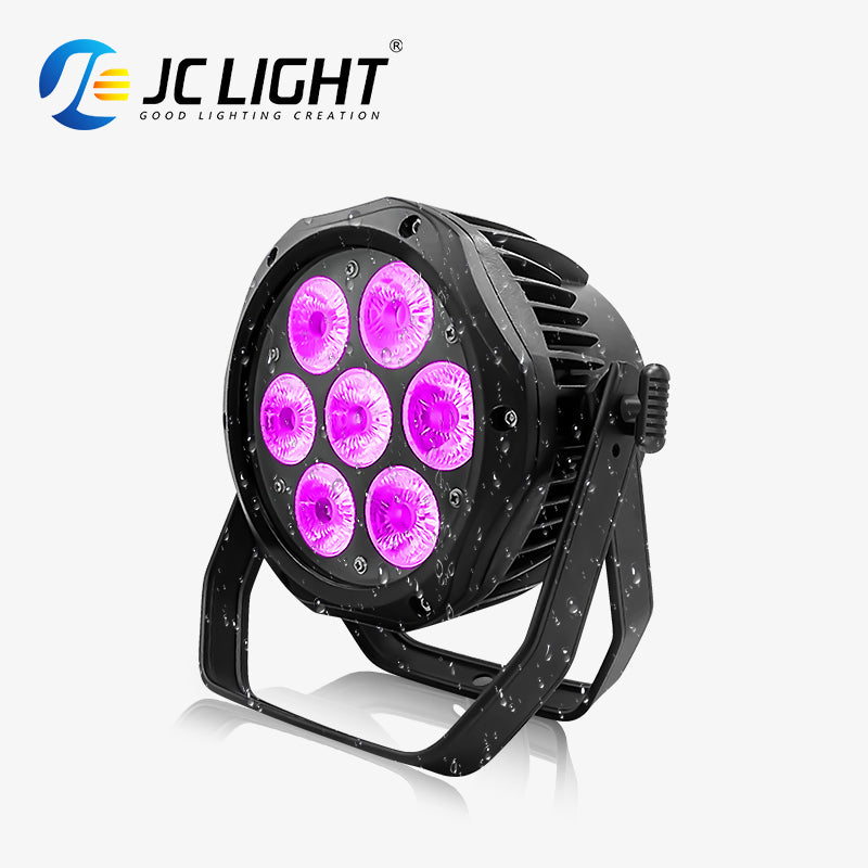 WATERPROOF MINI 7PCS LED PAR LIGHT