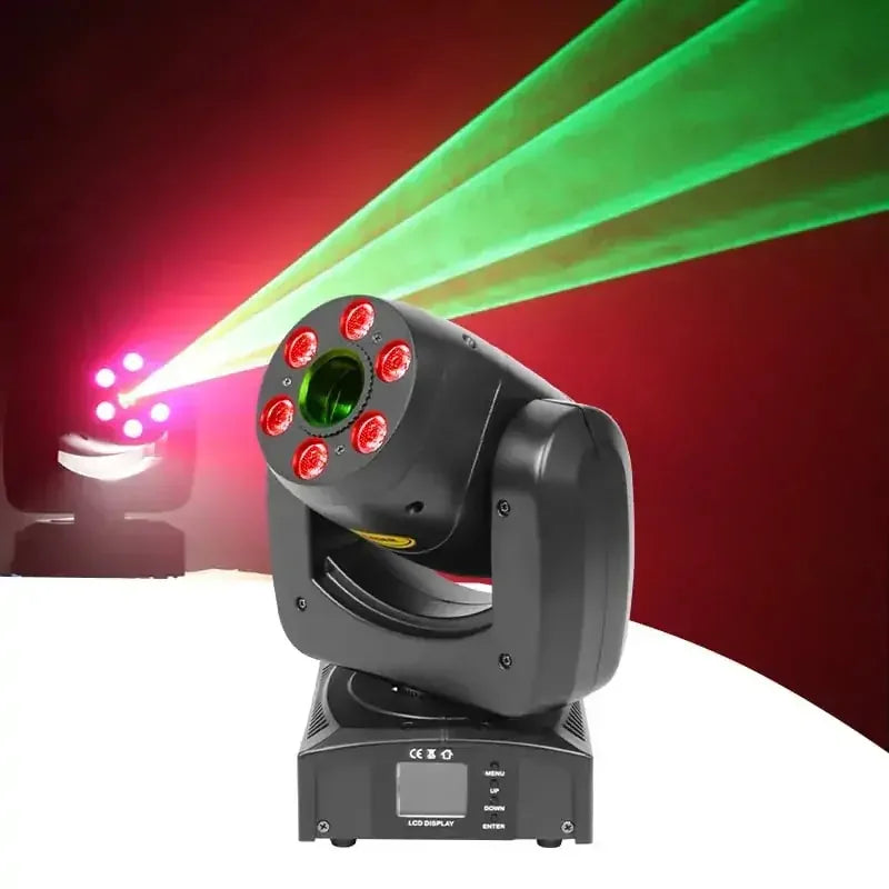 Full Color Animation Moving Head Laser Light | JC LIGHT
