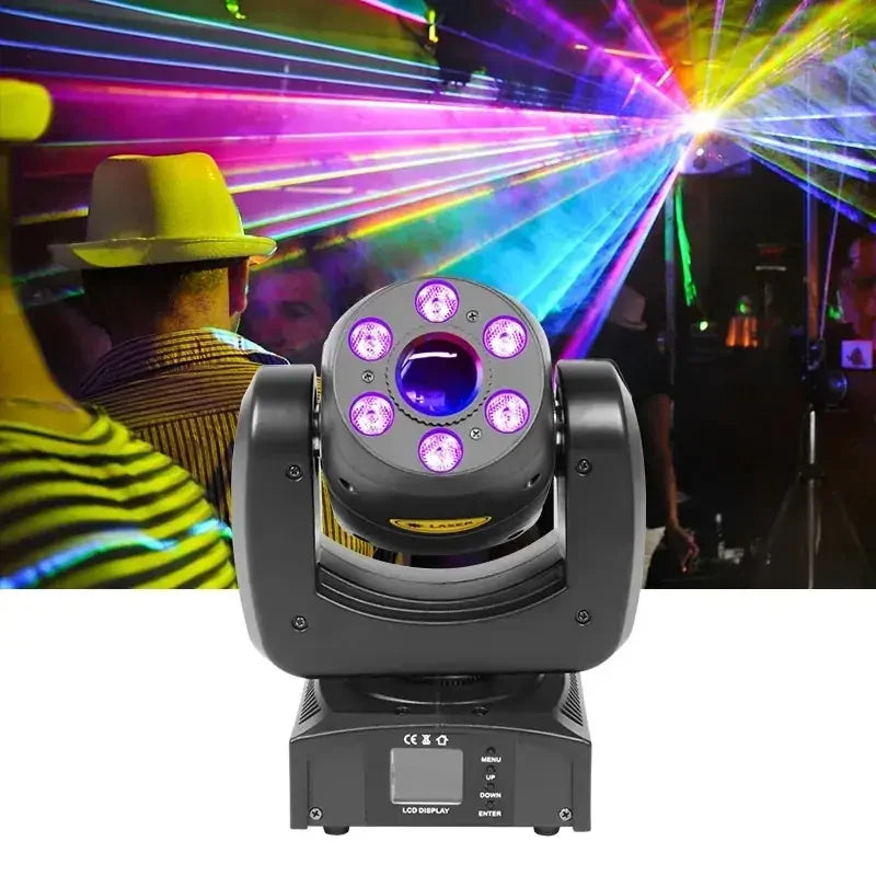 Full Color Animation Moving Head Laser Light | JC LIGHT