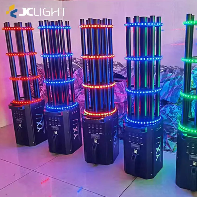 Six Shots Gatling Electric Confetti Gun | JC LIGHT