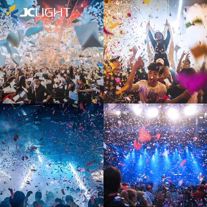 Six Shots Gatling Electric Confetti Gun | JC LIGHT