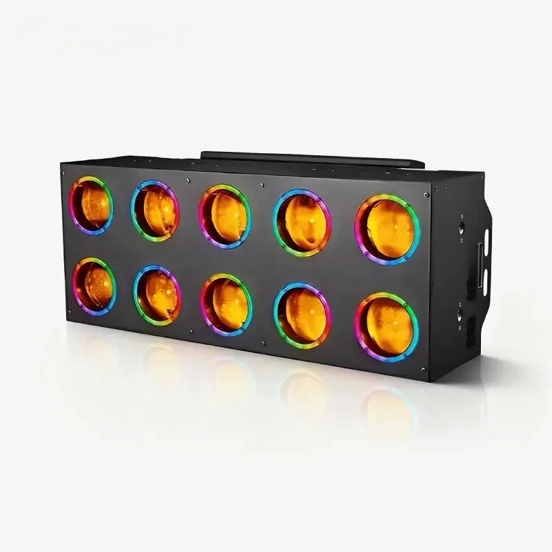 10x80W GOLDEN MATRIX LIGHT WITH AUXILIARY LIGHT