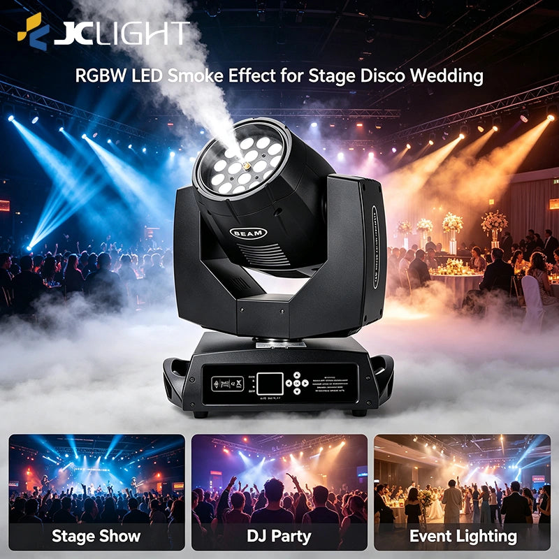 1800W Full Color Moving Head Smoke Machine | JC LIGHT