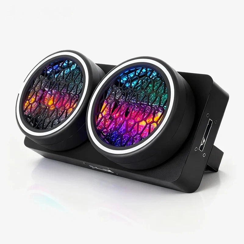2 EYES RETRO MATRIX LIGHT WITH AUXILIARY LIGHT