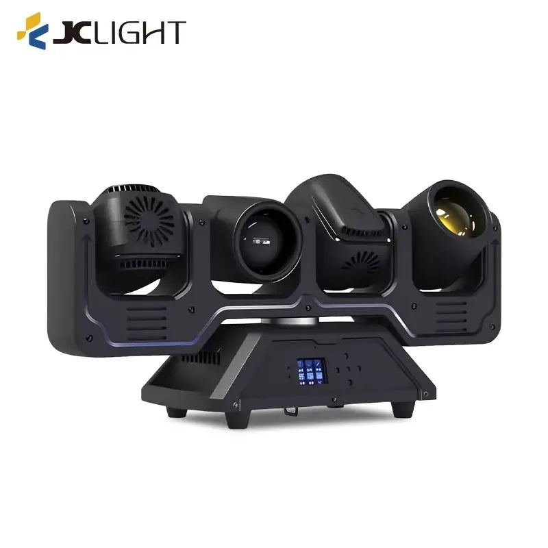 4x40W LED BEAM MOVING HEAD LIGHT WITH AUXILIARY LIGHT