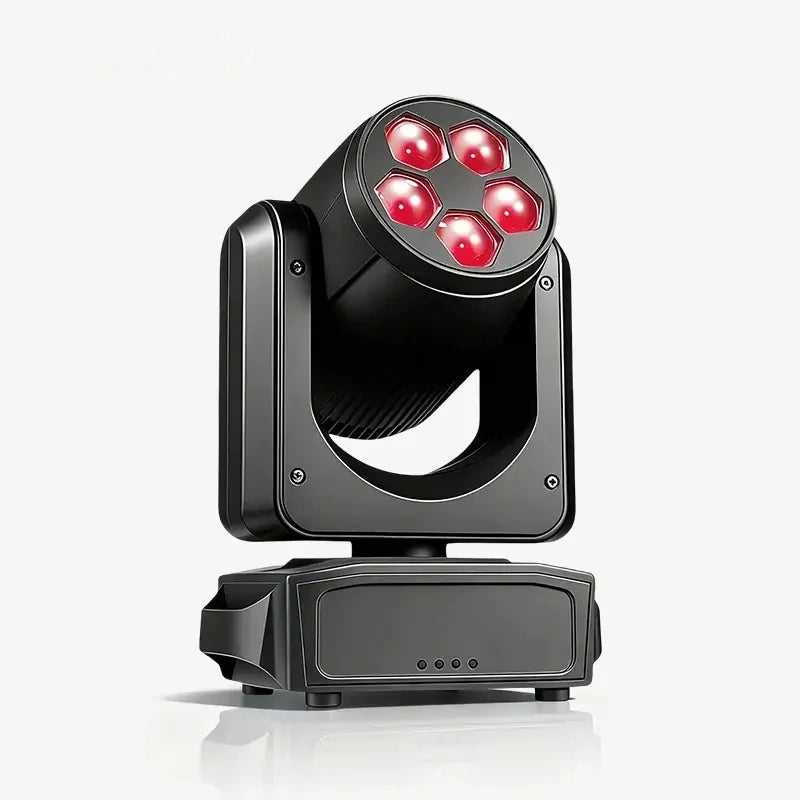 5PCS LED ZOOM WASH MOVING HEAD LIGHT