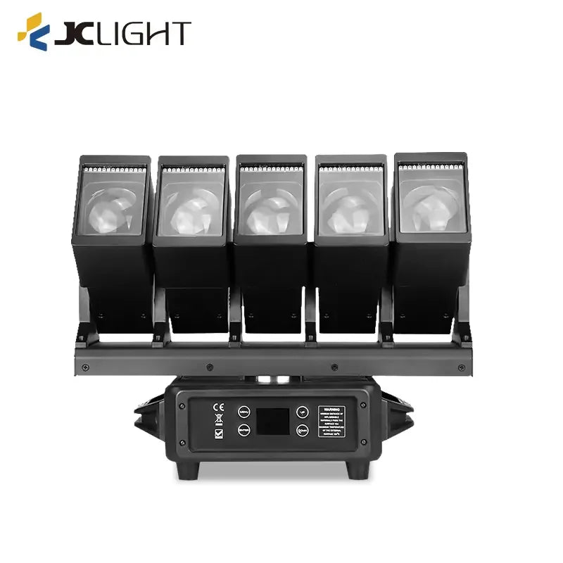 5x60W LED BEAM ZOOM MOVING HEAD LIGHT WITH AUXILIARY LIGHT