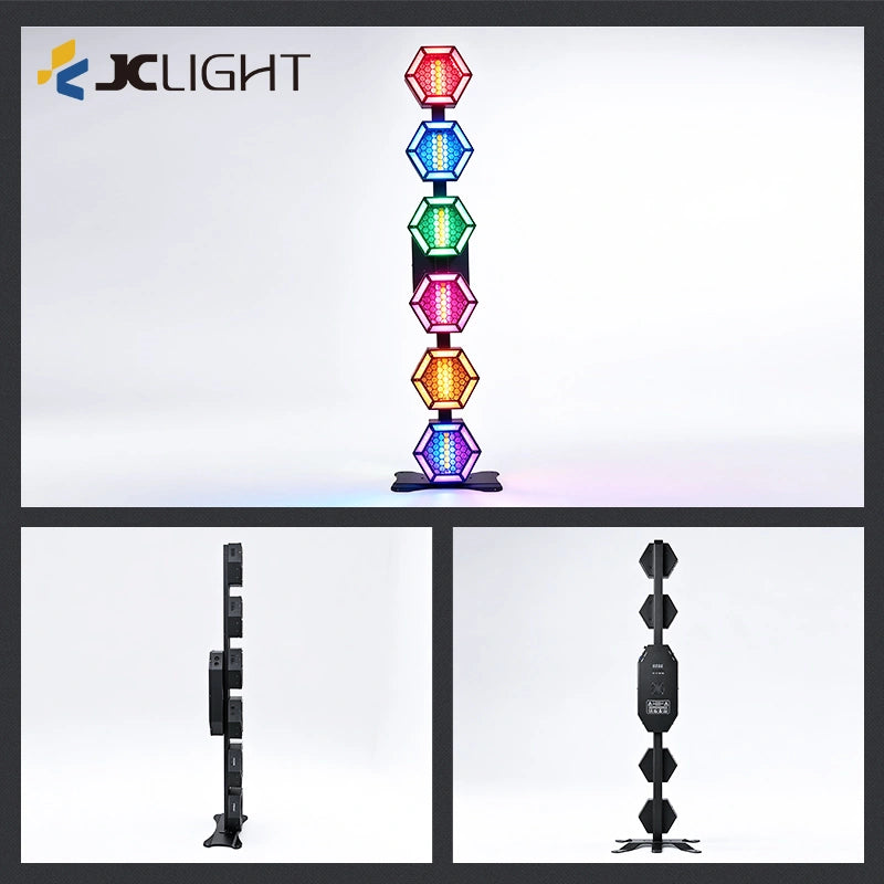 6PCS 3in1 Linear Retro Stage Light With Auxiliary Light | JC LIGHT