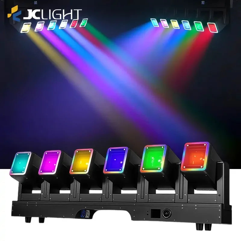 6x60W LED BEAM SWORDS LIGHT WITH AUXILIARY LIGHT