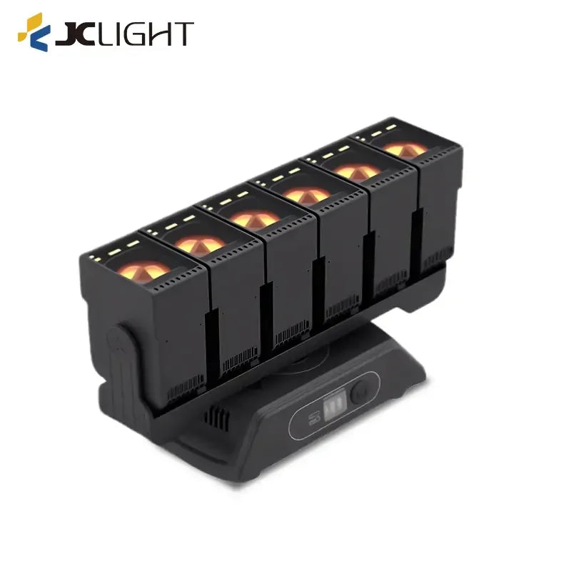 6x60W LED BEAM ZOOM MOVING HEAD LIGHT WITH AUXILIARY LIGHT