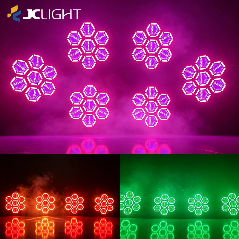 7PCS 3in1 Retro Stage Light With Auxiliary Light | JC LIGHT