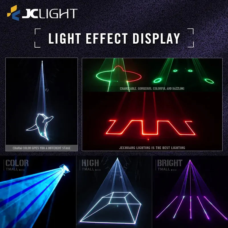 8W 10W 15W 20W RGB Animation Laser Light | JC LIGHT