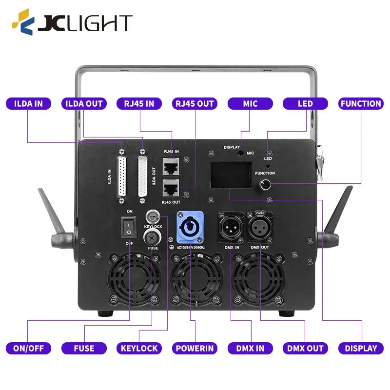8W 10W 15W 20W RGB Animation Laser Light | JC LIGHT