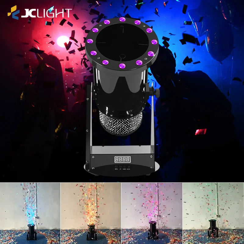 LED CONFETTI JET MACHINE