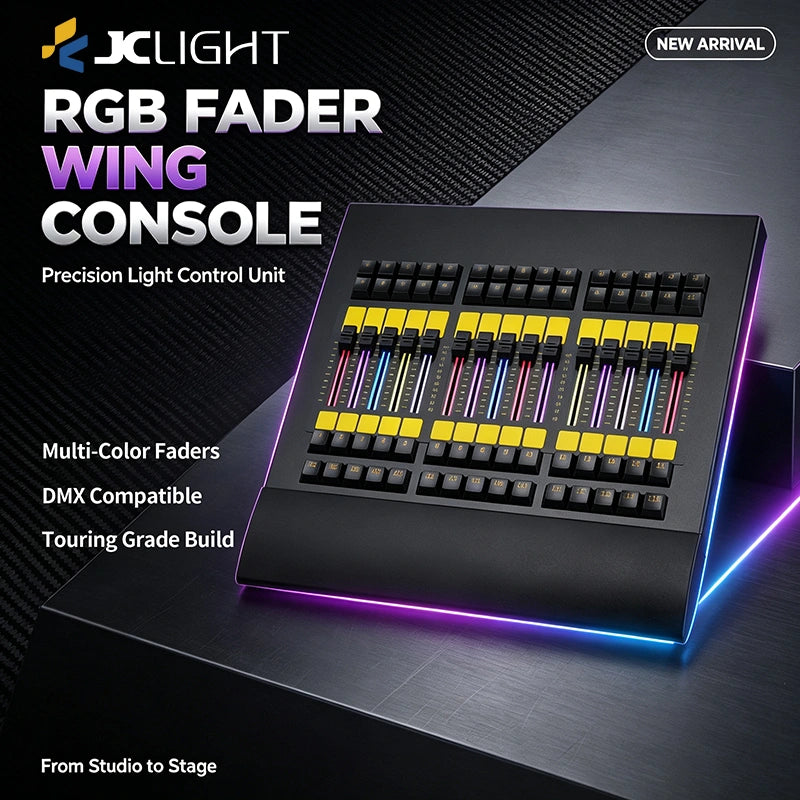 MA Fader Wing Lighting Console Controller With Flight Case | JC LIGHT