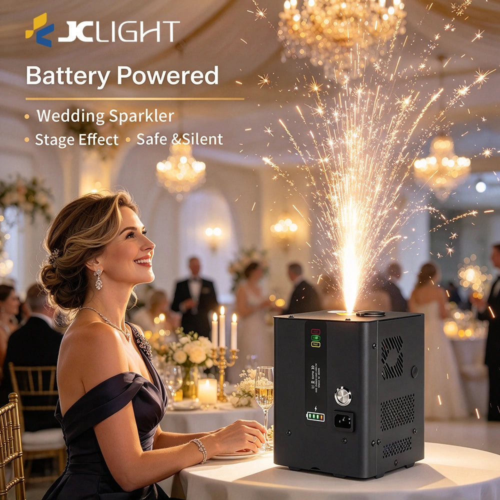 Battery Powered Mini Cold Spark Machine | JC LIGHT