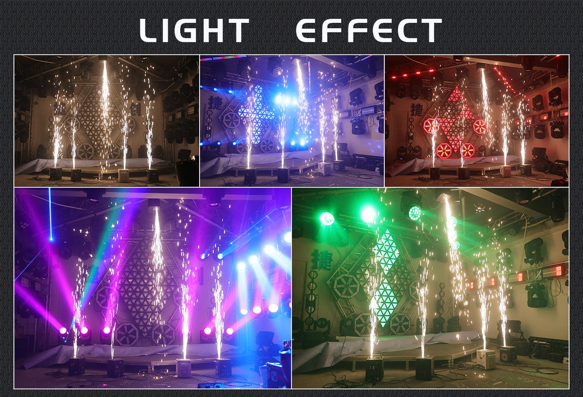 Mini Cold Spark Machine For Stage Effects | JC LIGHT