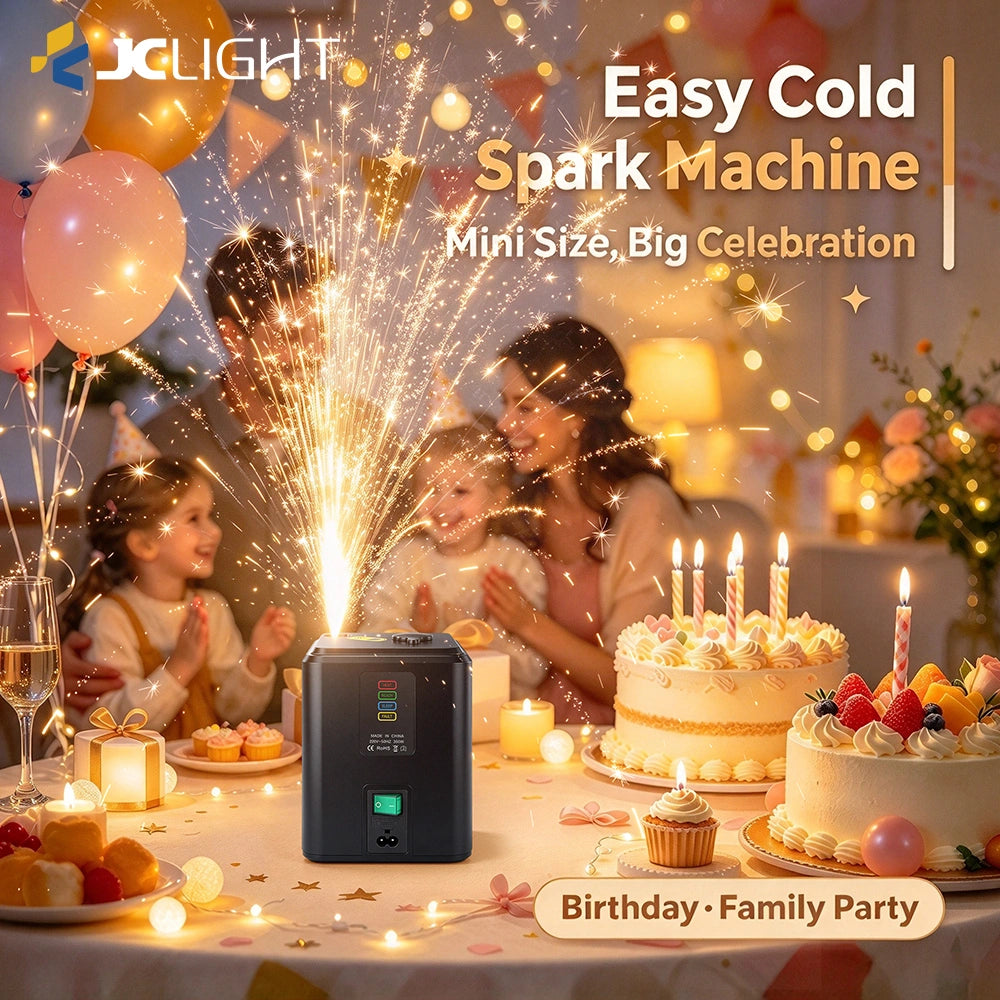 Mini Cold Spark Machine For Stage Effects | JC LIGHT