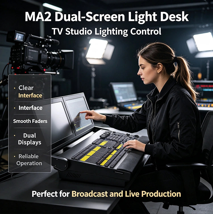 ProT2 MA2 Dual Screen Lighting Console | JC LIGHT