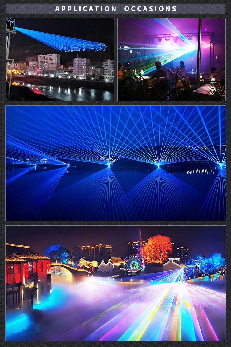 Waterproof 10W 20W 30W Moving Head Animation Laser Light | JC LIGHT