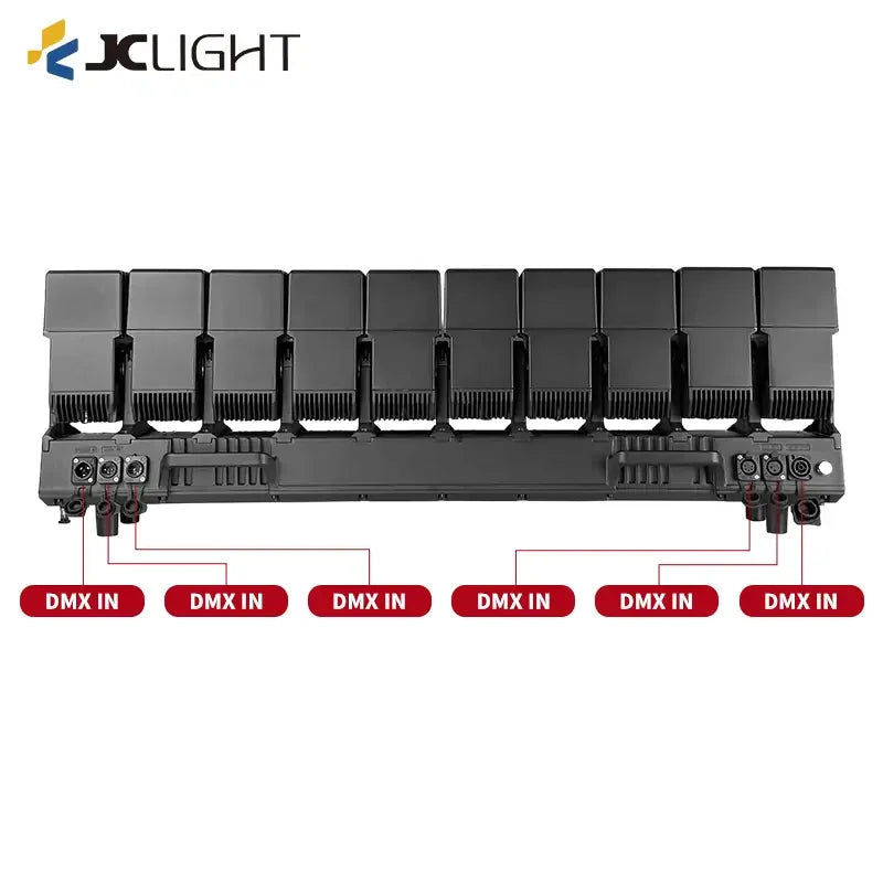 WATERPROOF 10x60W LED BEAM ZOOM MOVING HEAD LIGHT WITH AUXILIARY LIGHT