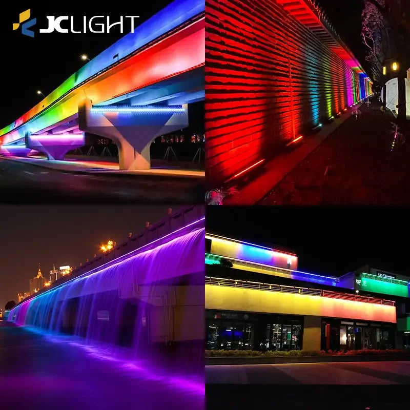 (OPTIONAL)WATERPROOF 18PCS 4IN1 LED WALL WASH LIGHT