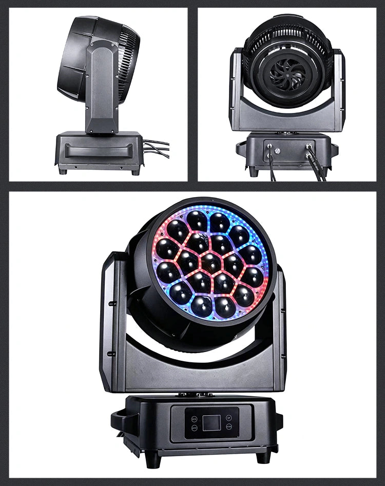 Waterproof 19PCS Matrix Wash Moving Head Light 80W 120W | JC LIGHT