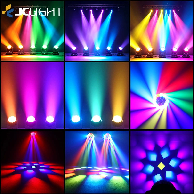 Waterproof 19PCS Matrix Wash Moving Head Light 80W 120W | JC LIGHT