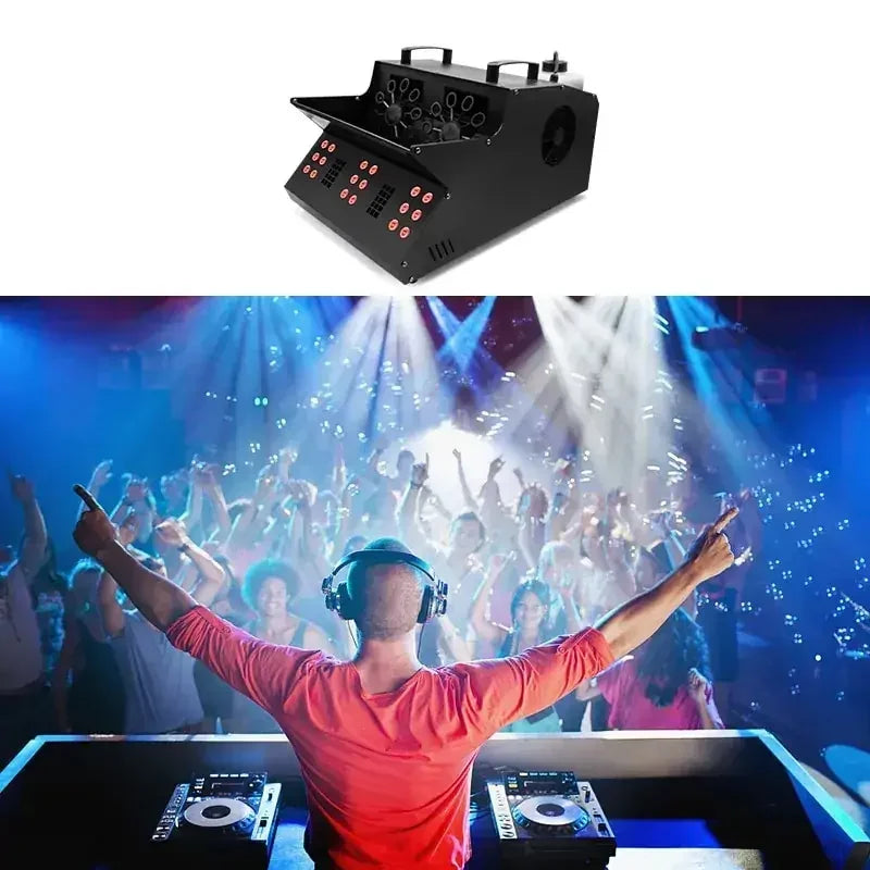 LED Fog Bubble Machine With Light Effects | JC LIGHT