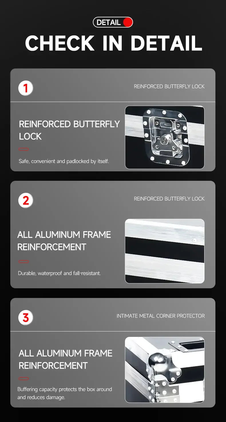 OEM WATERPROOF LIGHT FLIGHT CASE