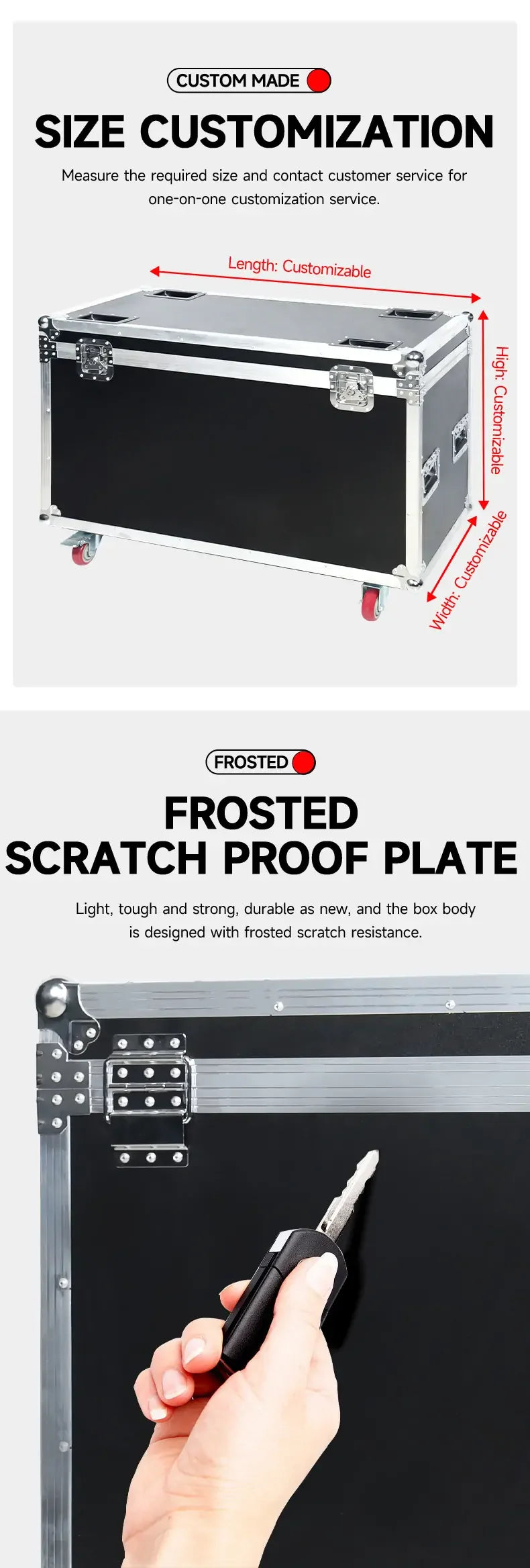 OEM WATERPROOF LIGHT FLIGHT CASE