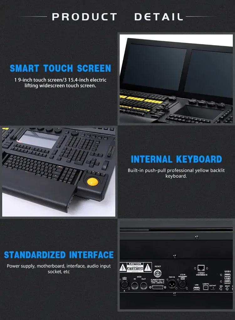Pro A6 DMX Lighting Console | JC LIGHT