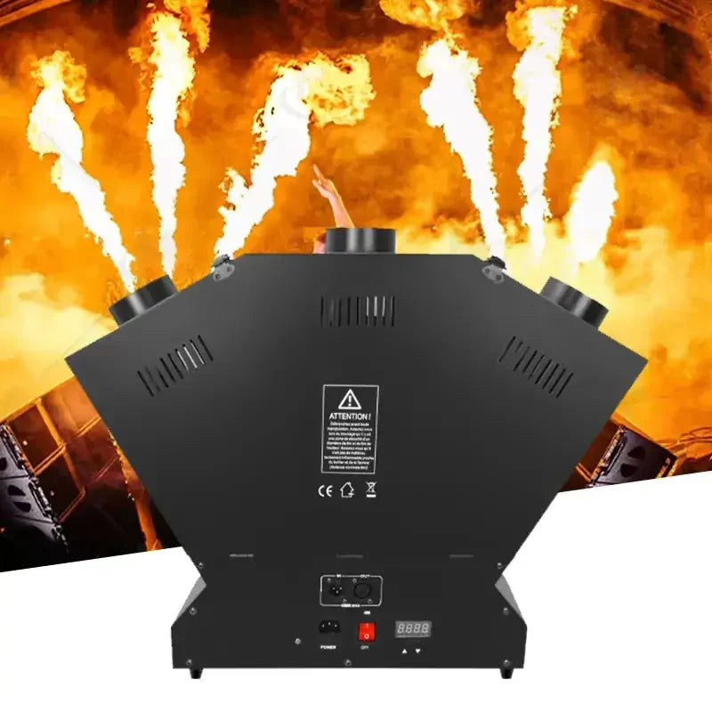 Three Heads Fire Machine DMX Control Version | JC LIGHT