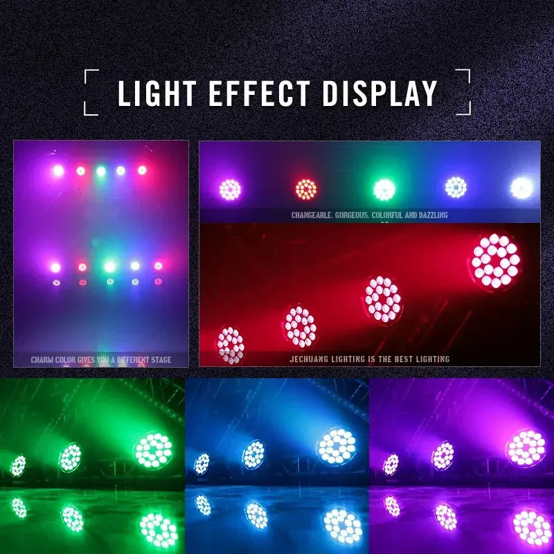 WATERPROOF 18PCS LED FLAT PAR LIGHT