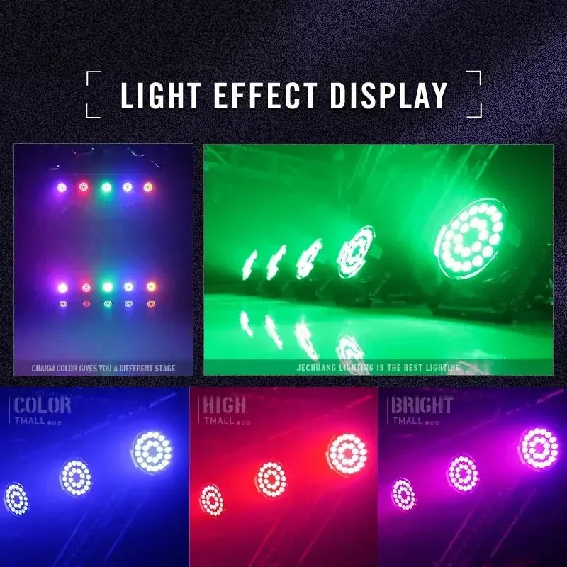 WATERPROOF 24PCS LED FLAT PAR LIGHT