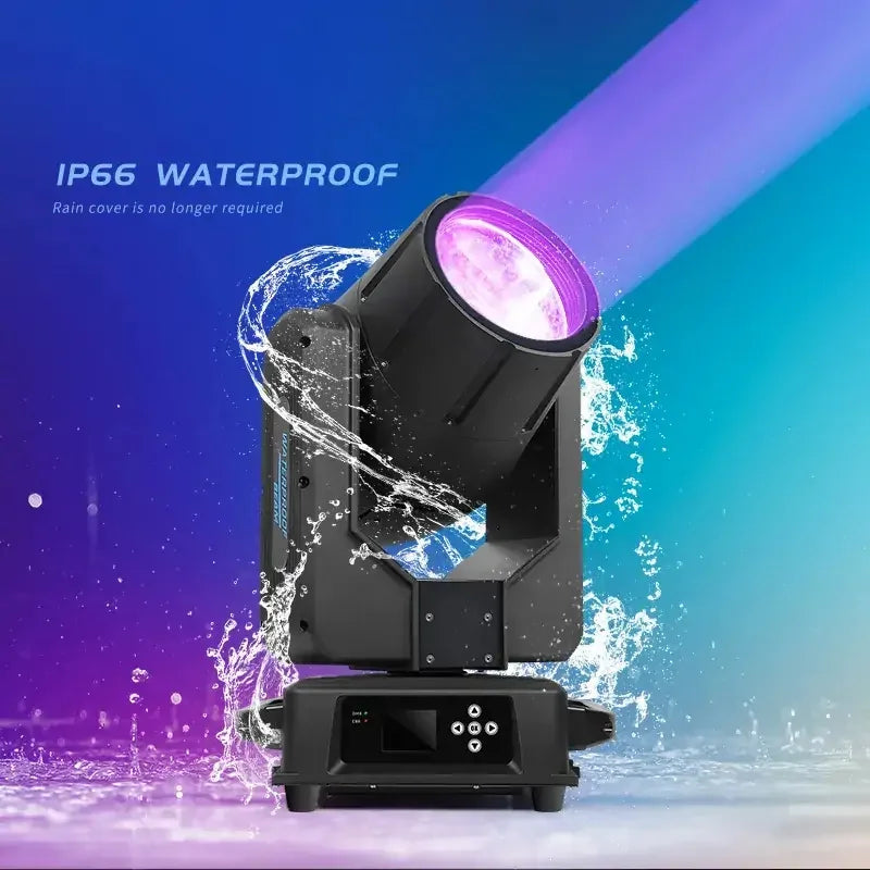 WATERPROOF 380W BEAM LIGHT WITH LED RING(LIGHT WEIGHT)