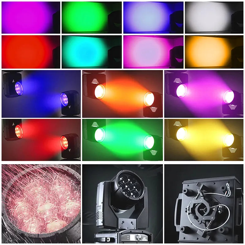 WATERPROOF 7 PCS LED BEE EYES MOVING HEAD LIGHT(WASP)