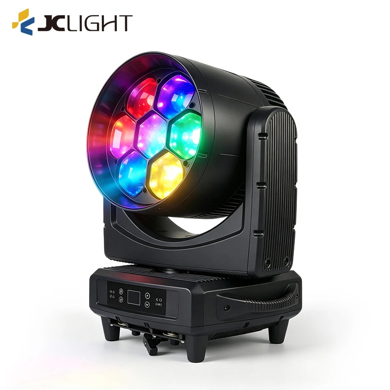 JC LIGHT Waterproof 7PCS Bee Eye Wash Moving Head Light
